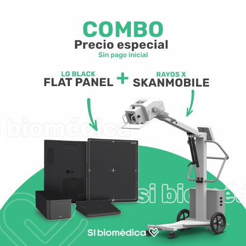 Combo Rayos X y Flat panel precio especial Sin pago inicial