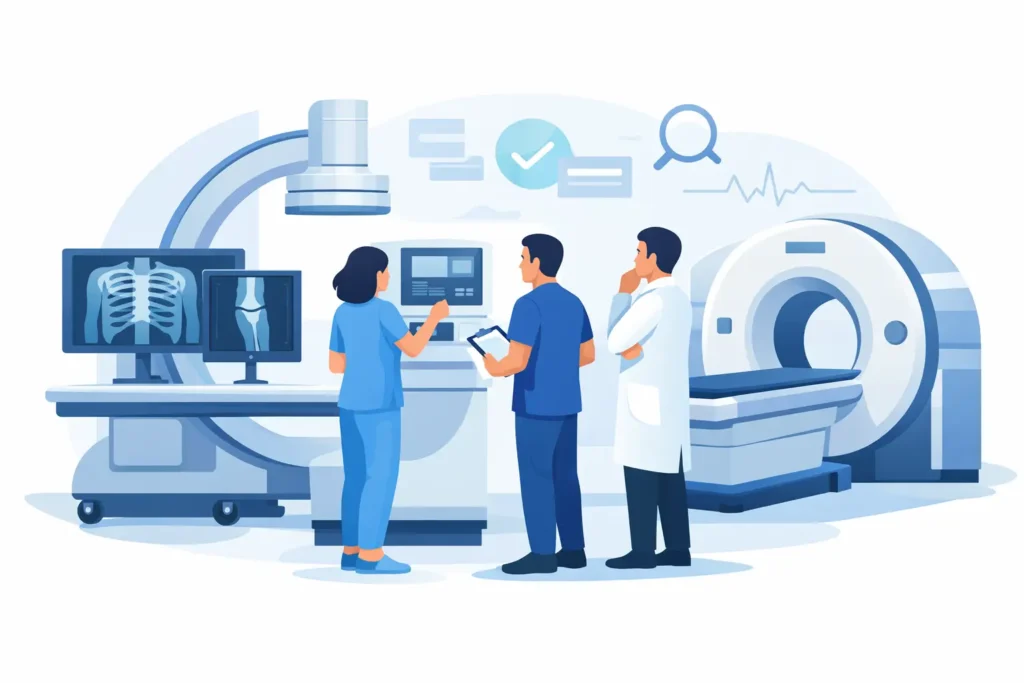 Equipo de radiologia y fluoroscopia: qué evaluar