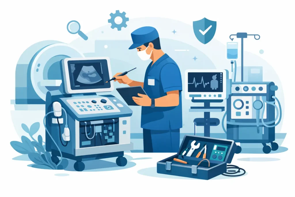 Mantenimiento preventivo de equipo médico