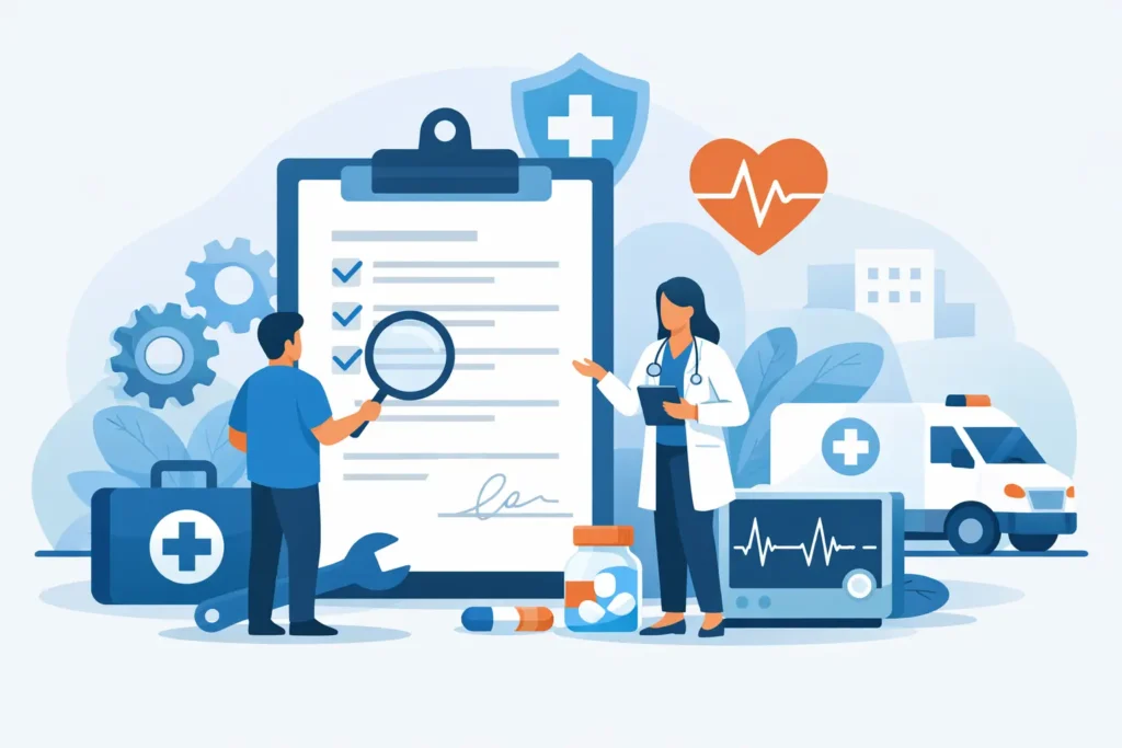 Qué incluye un contrato de mantenimiento médico